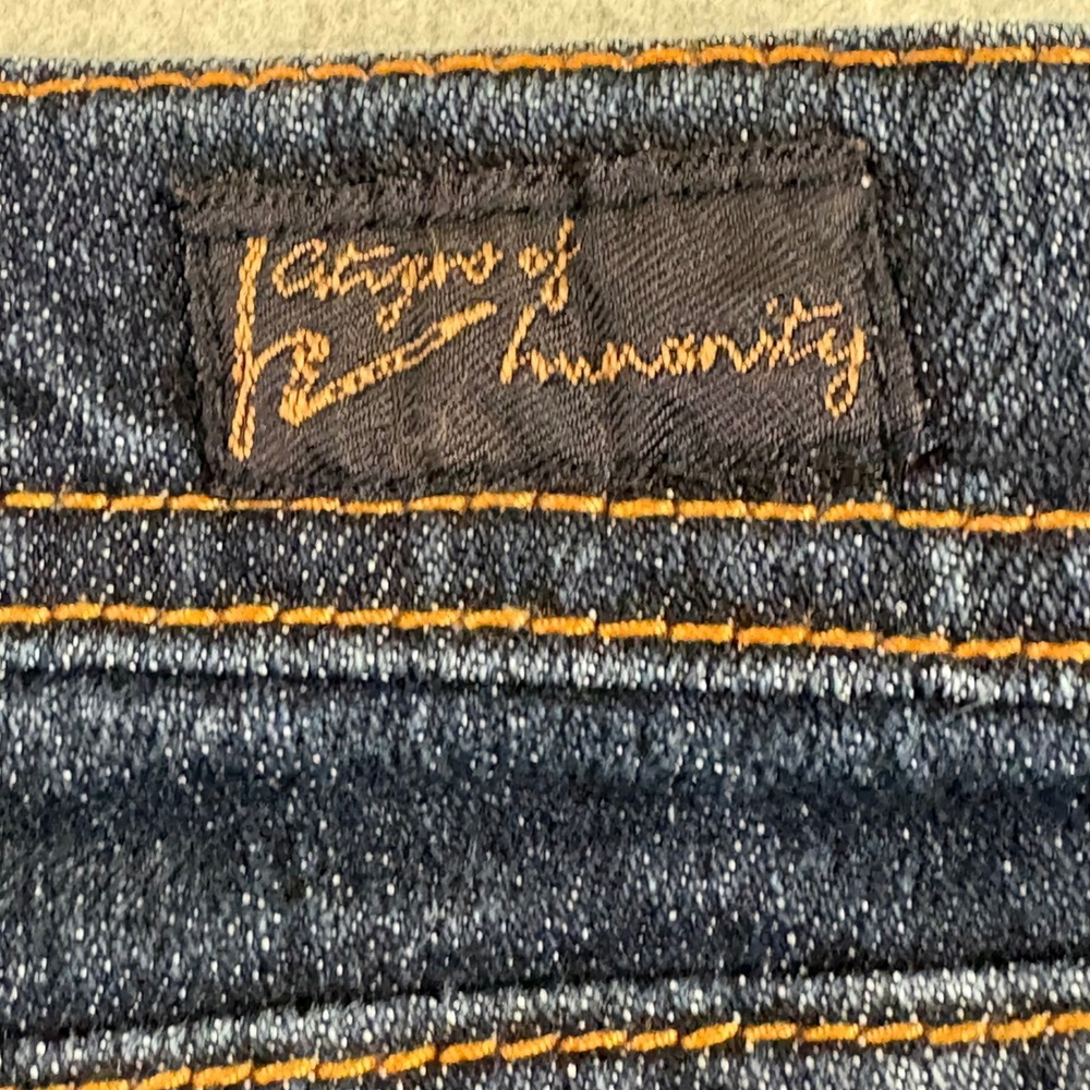 Citizens of Humanity Ingrid Flare Jeans Venetian 164 Dark Wash Low Rise 26 28x32 - Picture 4 of 16